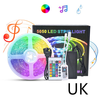 Led Light With 5050 Bluetooth Light With Set Music Magic Lights Waterproof Rgb Running Light Strip