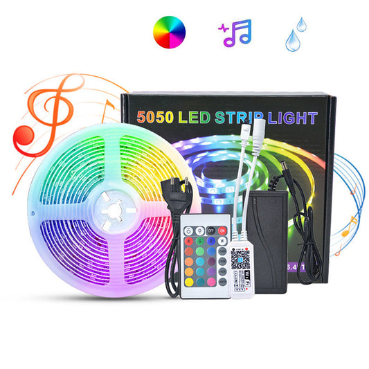 Led Light With 5050 Bluetooth Light With Set Music Magic Lights Waterproof Rgb Running Light Strip