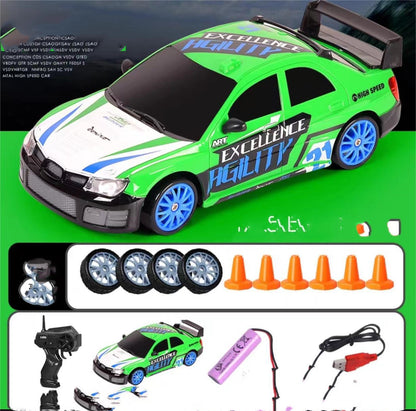 TurboDrift Spectrum™: Iconic 2.4G 4WD RC Drifter